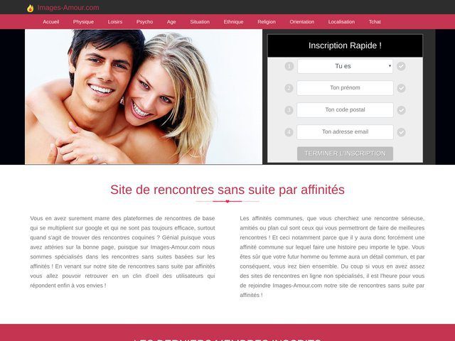 images-amour.com : Site de rencontre par affinités